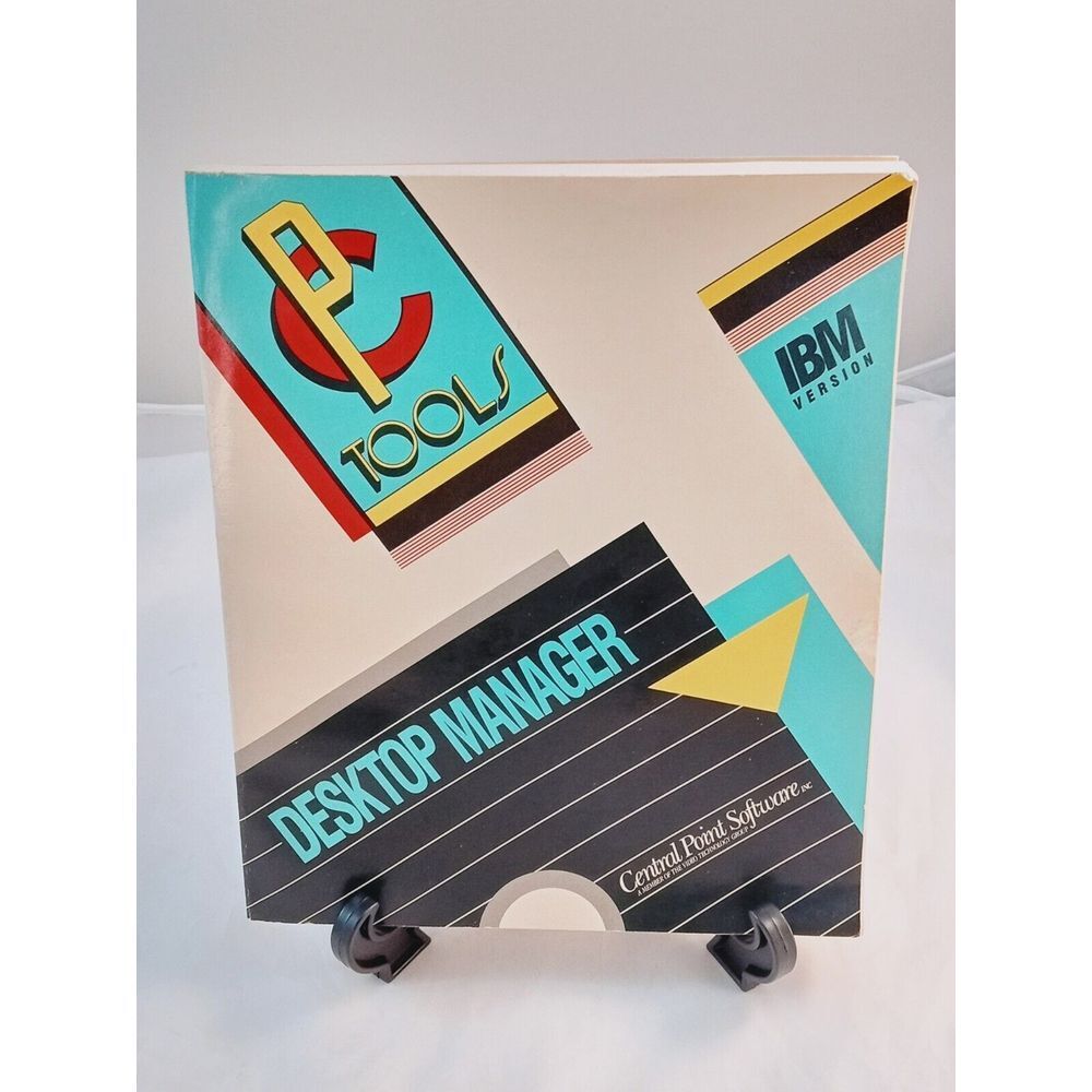 Vintage IBM PC Tools Desktop Manager - Central Point‎ Software - ** Book Only **